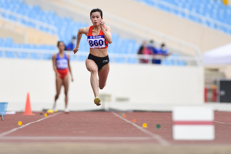 Ảnh đẹp SEA Games 31: Bước nhảy nhà vô địch ảnh 2 Những tác phẩm dự thi Ảnh đẹp SEA Games 31 -0