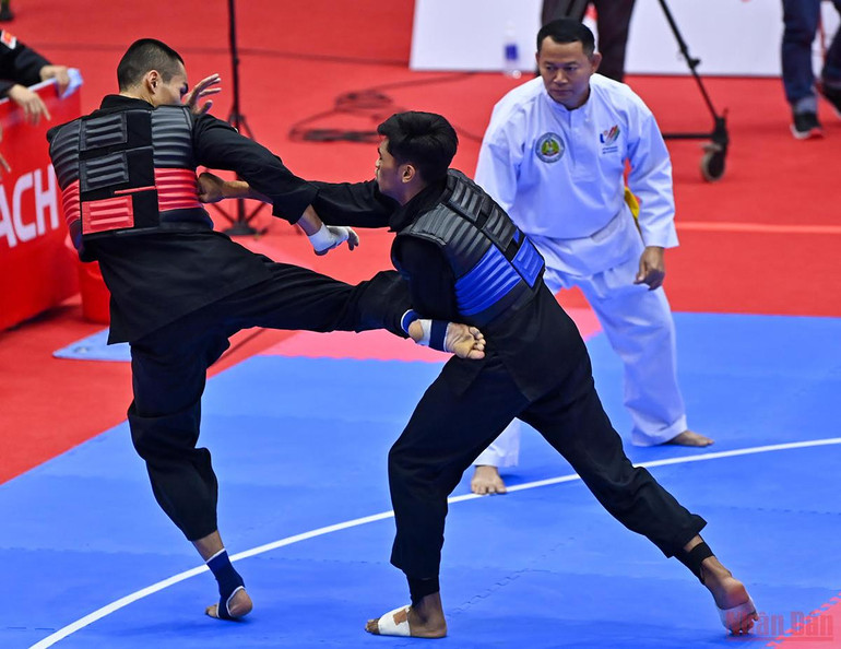 Thu Nghĩa, Đình Nam mang về Huy chương Vàng cho Pencak Silat -4