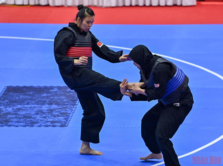 Thu Nghĩa, Đình Nam mang về Huy chương Vàng cho Pencak Silat -0