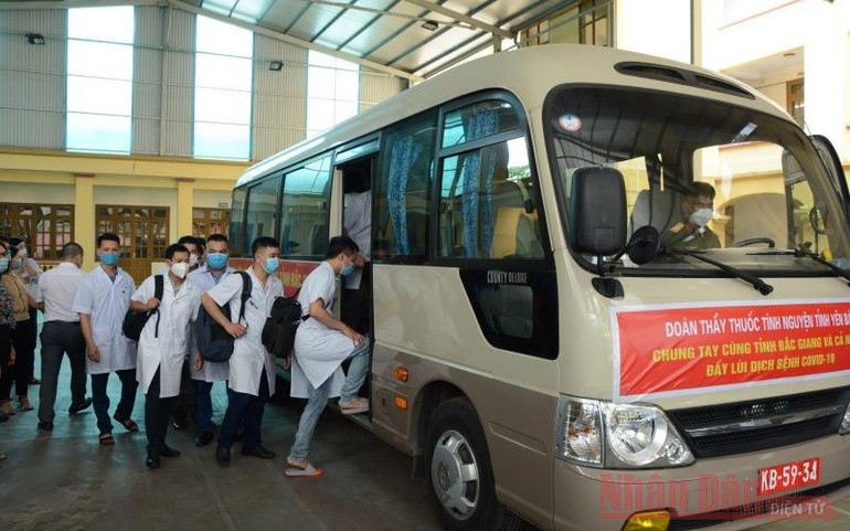 Nhiều đơn vị, địa phương hỗ trợ Bắc Giang chống dịch Covid-19 -0