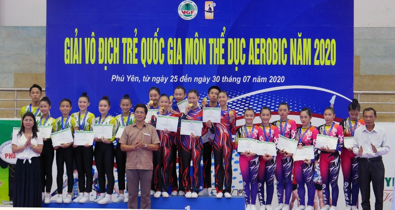 Bế mạc giải vô địch trẻ quốc gia môn thể dục Aerobic năm 2020 -0