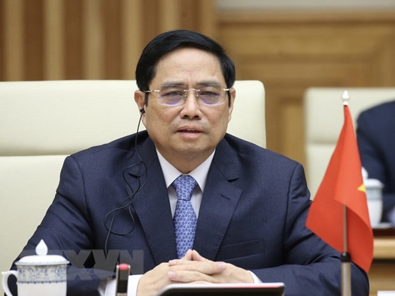 Thủ tướng tiếp Phó Tổng thống Hoa Kỳ Kamala Harris -0