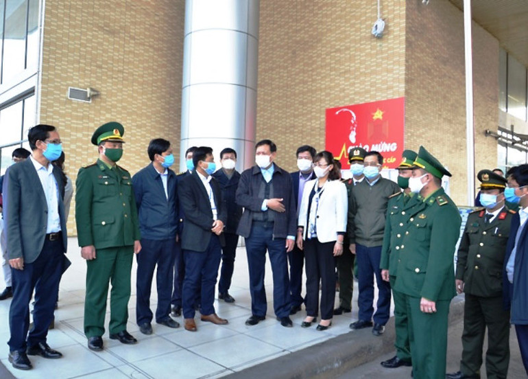 Kiểm tra công tác phòng, chống dịch Covid-19 ở Lào Cai -0