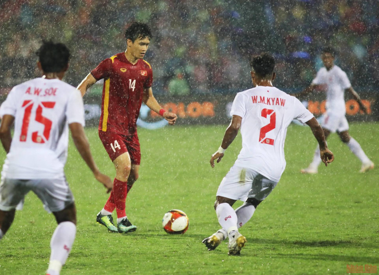 Nhìn lại chiến thắng kịch tính 1-0 của U23 Việt Nam trước U23 Myanmar -0