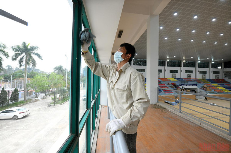 Hà Nội: Các nhà thi đấu, sân vận động gấp rút chuẩn bị cho SEA Games 31 -0