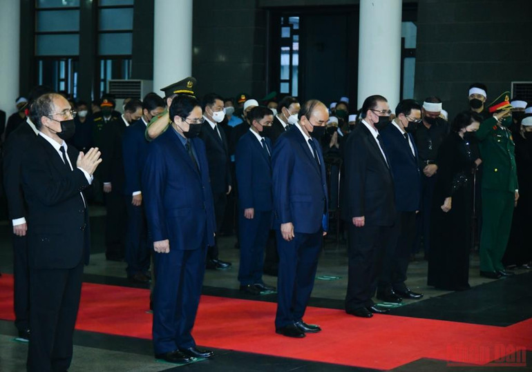 Cử hành trọng thể Lễ tang Đại tướng Phùng Quang Thanh -0