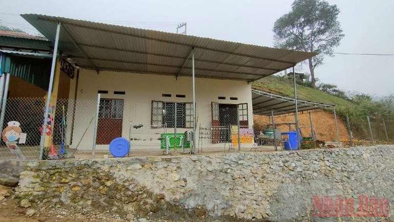 Xây dựng “Bếp ăn yêu thương” cho trẻ em nghèo biên giới -0