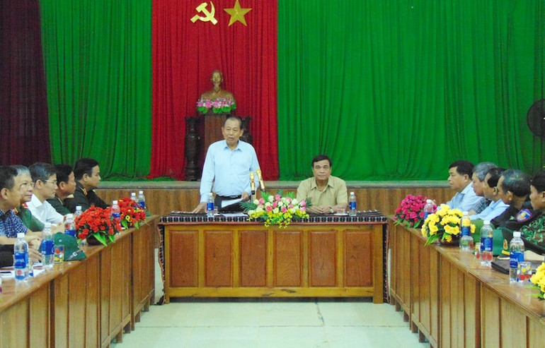 Phó Thủ tướng Trương Hòa Bình kiểm tra khắc phục mưa lũ tại miền núi Quảng Nam -0