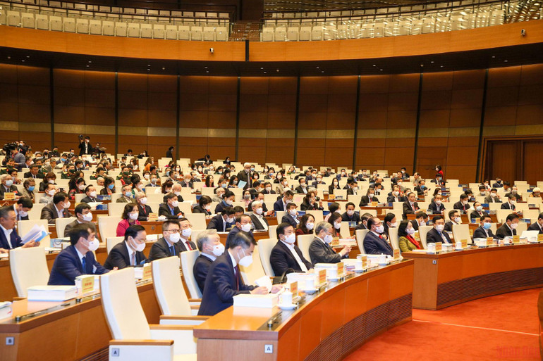 Các đồng chí lãnh đạo, nguyên lãnh đạo Đảng, Nhà nước và các đại biểu dự hội nghị. (Ảnh: ĐĂNG KHOA) Sáng 24/11, khai mạc Hội nghị Văn hóa toàn quốc -0