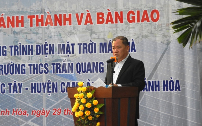 Khánh thành và bàn giao công trình điện mặt trời trường học -0