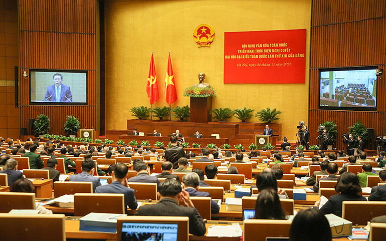 Phát triển văn hóa, con người Việt Nam theo tinh thần Nghị quyết Đại hội XIII của Đảng -0