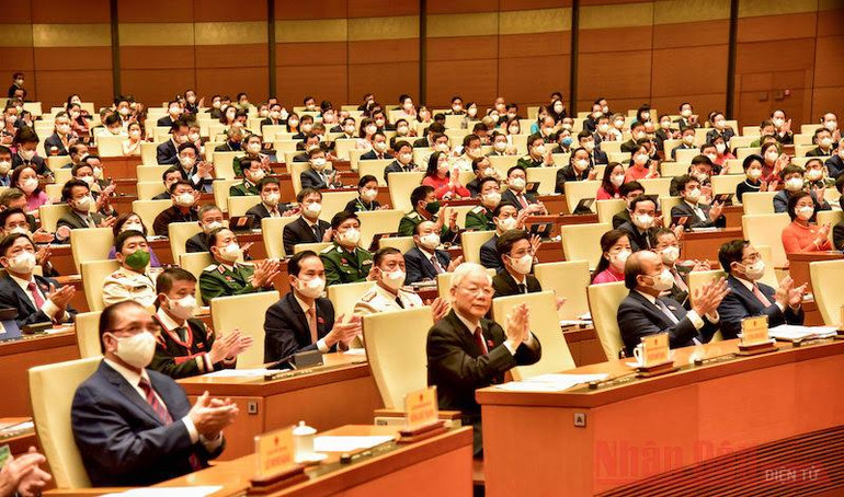 Khai mạc trọng thể Kỳ họp thứ nhất, Quốc hội khóa XV -0