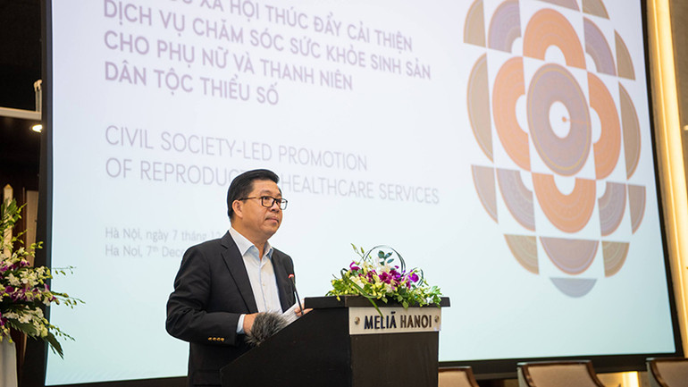 Ông Lê Sơn Hải, Thứ trưởng, Phó Chủ nhiệm Ủy ban Dân tộc. Hỗ trợ chăm sóc sức khỏe sinh sản cho hơn 90.000 phụ nữ và thanh niên dân tộc thiểu số -0