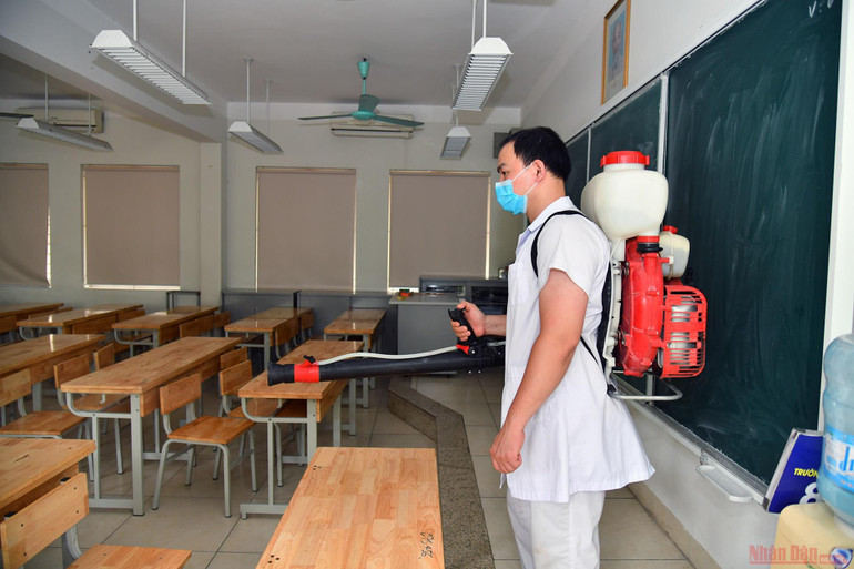 Bảo đảm công tác phòng, chống dịch Covid-19 trong suốt kỳ thi -0