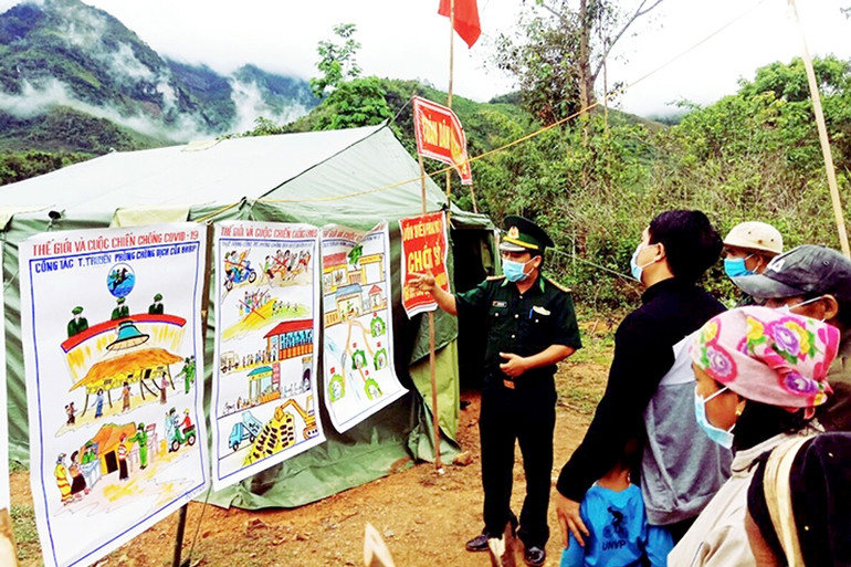 Nỗ lực đẩy lùi dịch Covid-19 ở vùng biên giới -0