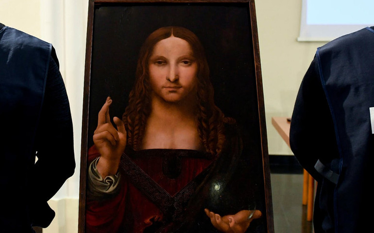 Bức tranh được cho là do học trò của Leonardo Da Vinci vẽ. Ảnh: Reuters. Tìm thấy bức tranh 500 năm bị mất cắp mà bảo tàng không biết -0