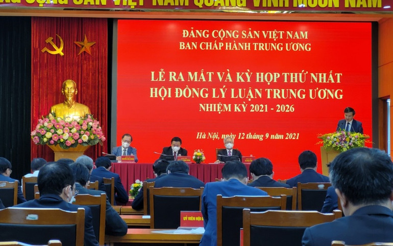 Lễ ra mắt và Kỳ họp thứ nhất Hội đồng Lý luận Trung ương nhiệm kỳ 2021-2026 -0