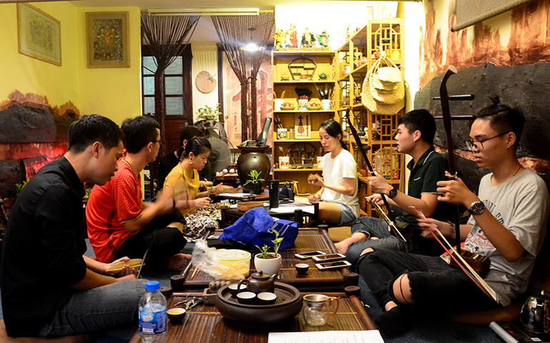 Nghệ thuật truyền thống trong lòng người trẻ -0