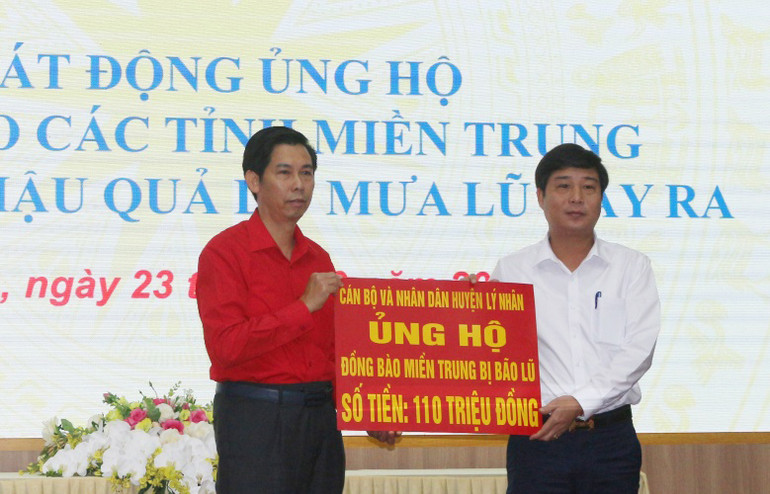 Các tỉnh, thành phố ủng hộ đồng bào miền trung -0