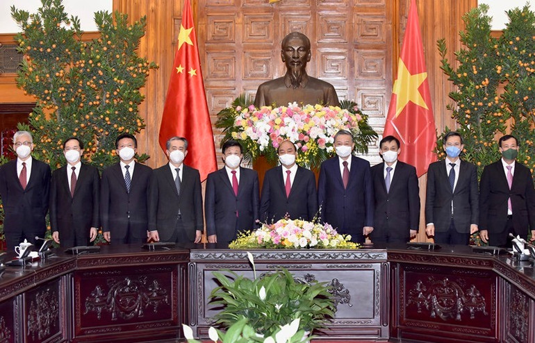 Thủ tướng Nguyễn Xuân Phúc tiếp Bộ trưởng Công an Trung Quốc -0