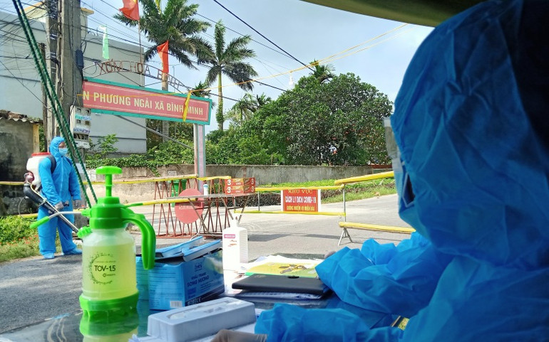 Ban Chỉ đạo phòng, chống dịch Covid-19 kiểm tra công tác phòng dịch ở Thái Bình -0