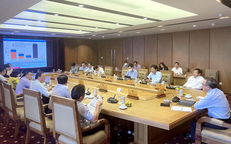 Quang cảnh tọa đàm “Xu hướng phát triển của Công nghiệp Hydro và triển vọng phát triển cho Petrovietnam”. Hydro trong định hướng phát triển của Tập đoàn Dầu khí Việt Nam -0