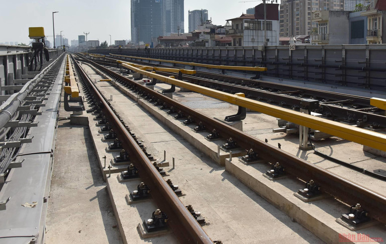 Ngày đầu tiên chạy thử tàu đường sắt Cát Linh – Hà Đông -0