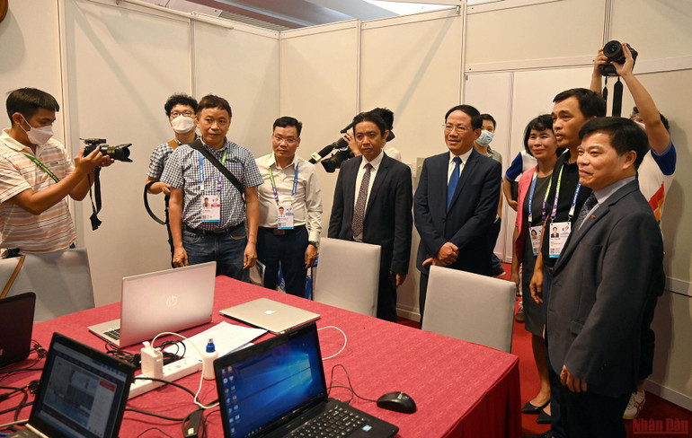 Khai trương Trung tâm báo chí SEA Games 31 -0