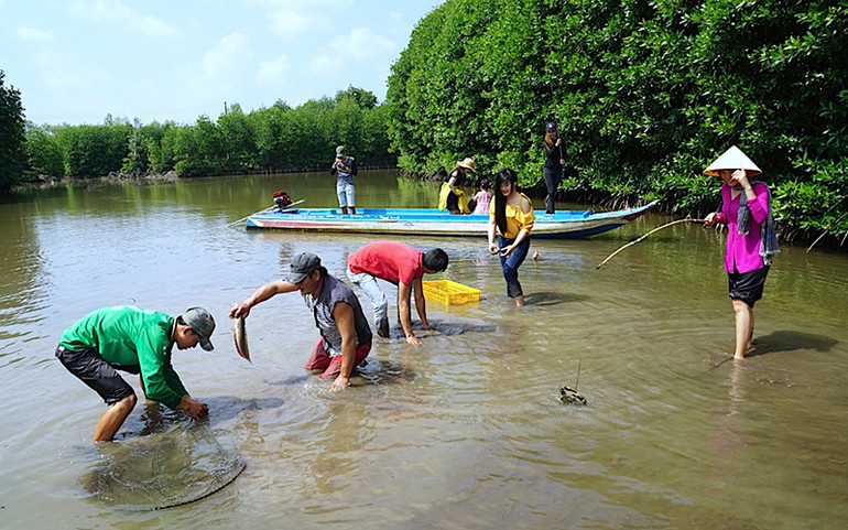 Các điểm du lịch sinh thái cộng đồng là nơi dừng chân và trải nghiệm thú vị trong không gian “Làng Văn hóa-Du lịch Đất Mũi” Cà Mau triển khai đề án “Làng Văn hóa Du lịch Đất Mũi” -0