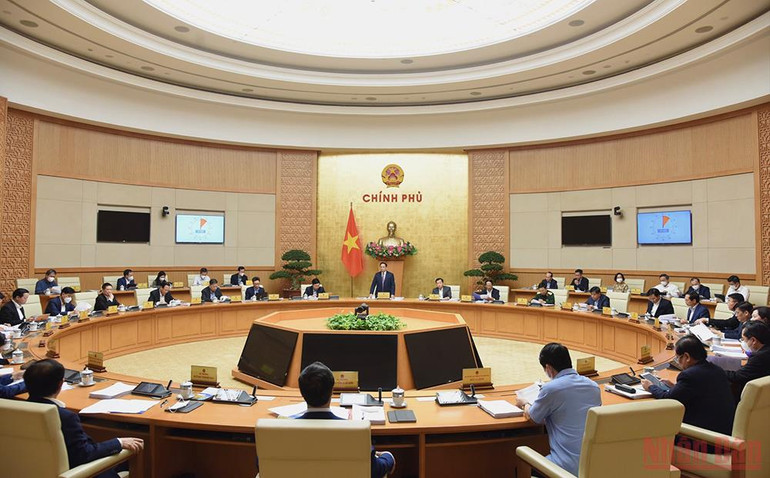 Chính phủ họp phiên thường kỳ tháng 3 -0