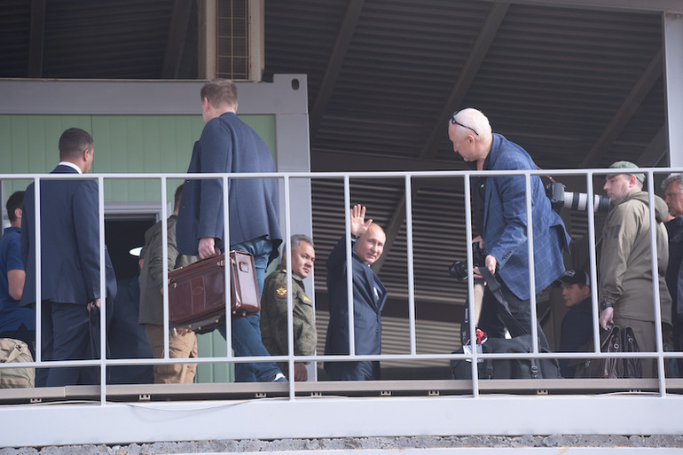 Tổng thống Nga V.Putin thị sát tập trận “Kavkaz-2020” -0