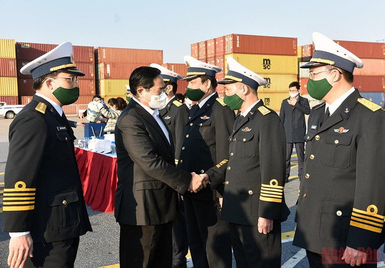 Thủ tướng Chính phủ Phạm Minh Chính thăm và làm việc tại thành phố Hải Phòng -0