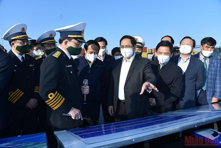 Thủ tướng Chính phủ Phạm Minh Chính thăm và làm việc tại thành phố Hải Phòng -0