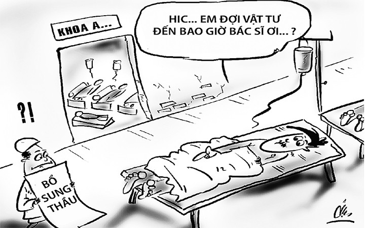 Thiếu thuốc, thiết bị y tế -1