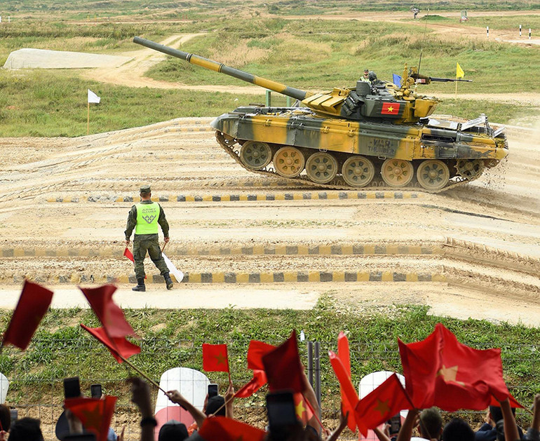 Đội tuyển Xe tăng QĐND Việt Nam xuất sắc đoạt Huy chương vàng tại Army Games 2020 -0