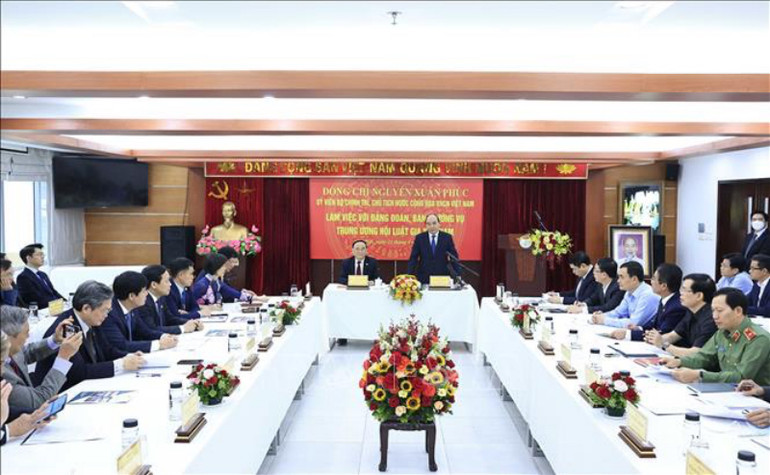 Phát huy vai trò của Hội Luật gia Việt Nam, bảo đảm hoạt động hiệu quả, đúng tôn chỉ, mục đích -0