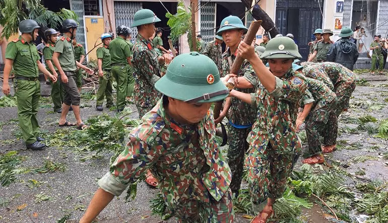 Thừa Thiên Huế: 96 người thương vong, hàng nghìn ngôi nhà sập và tốc mái -0