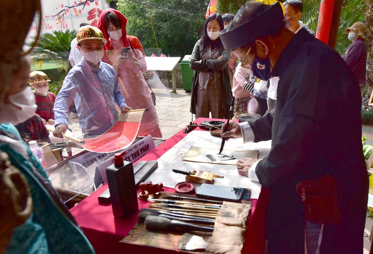 Hội Xuân Văn Miếu thực hiện nghiêm quy định phòng dịch -0