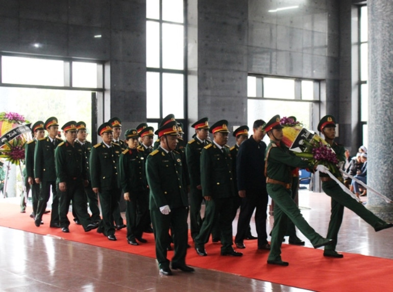 Lễ viếng, an táng liệt sĩ Hoàng Mai Vui -0