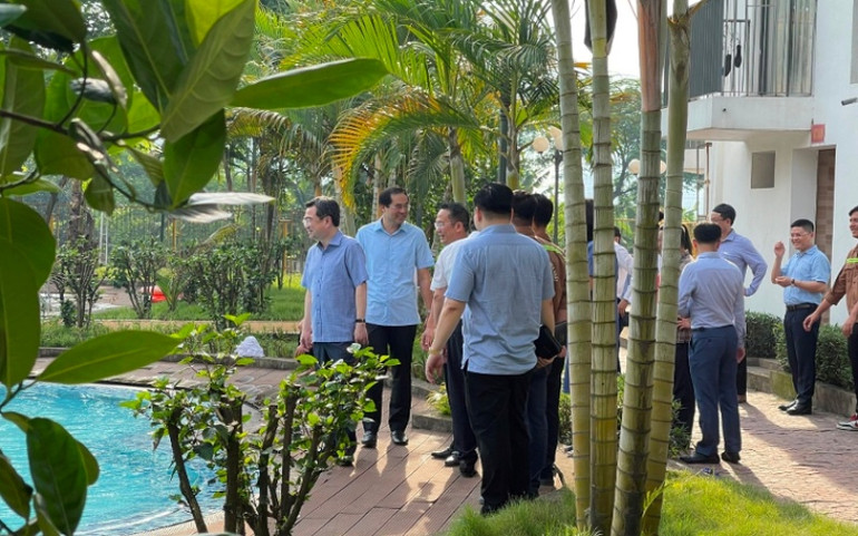 Dự án nhà ở cho cán bộ, công nhân viên của công ty được thiết kế nhiều mảng xanh, không gian tiện ích. bxd3-1656390528435.jpg