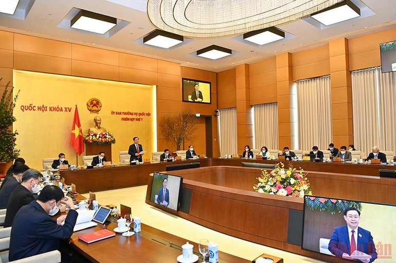 Khai mạc Phiên họp thứ 7 của Ủy ban Thường vụ Quốc hội -0