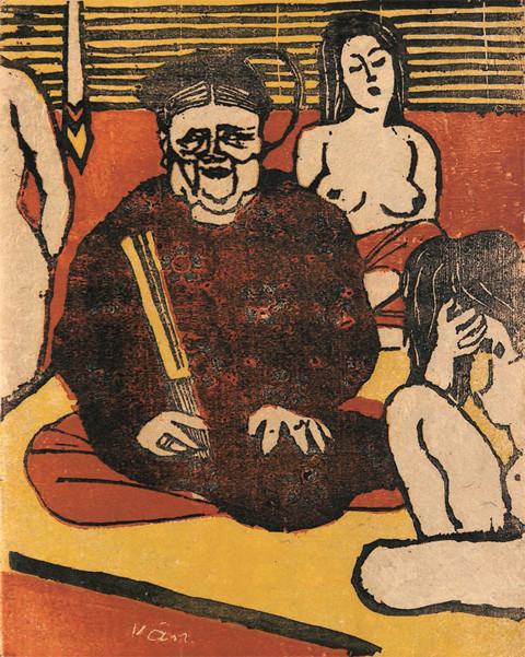 Những bức họa Kiều qua nét vẽ của các danh họa thời Đông Dương -0