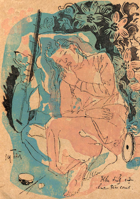 Những bức họa Kiều qua nét vẽ của các danh họa thời Đông Dương -0