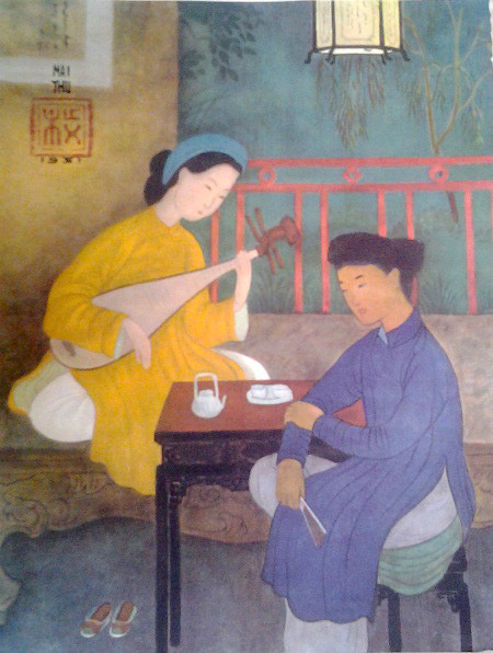 Những bức họa Kiều qua nét vẽ của các danh họa thời Đông Dương -0