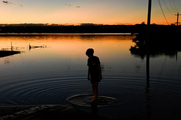 Bang New South Wales, Australia ghi nhận lũ lụt trên diện rộng hồi tháng 3/2021. (Ảnh: Reuters) Australia ghi nhận hiện tượng La Nina năm thứ 2 liên tiếp -0
