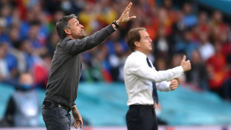 Cận cảnh cuộc đấu kinh điển Italia - Tây Ban Nha ở bán kết EURO 2020 -0