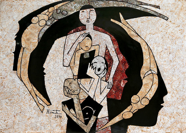 Triển lãm tranh của họa sĩ Trần Văn Bình -0