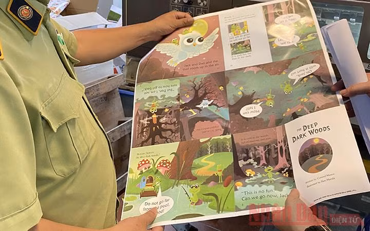 Phát hiện lượng lớn sách giáo dục có dấu hiệu bị làm giả tại Hà Nội -0