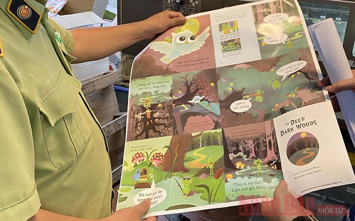 Phát hiện lượng lớn sách giáo dục có dấu hiệu bị làm giả tại Hà Nội -0
