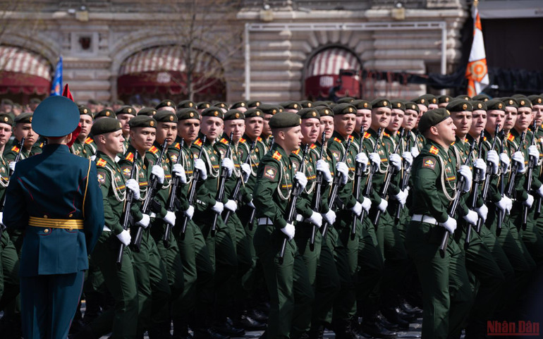Nga tổng duyệt Lễ kỷ niệm 77 năm chiến thắng phát-xít -1